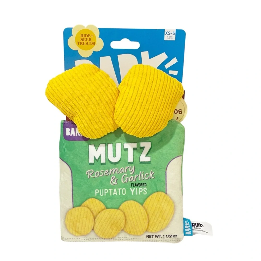 Bark Dog Toy Picnic in the Bark XS-S Mutz Squeaky NEW